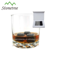 Granito Whisky Chilling Rocks / Grey Ice Cube Wine Stones / Bar Accesorios Whiskey Stone